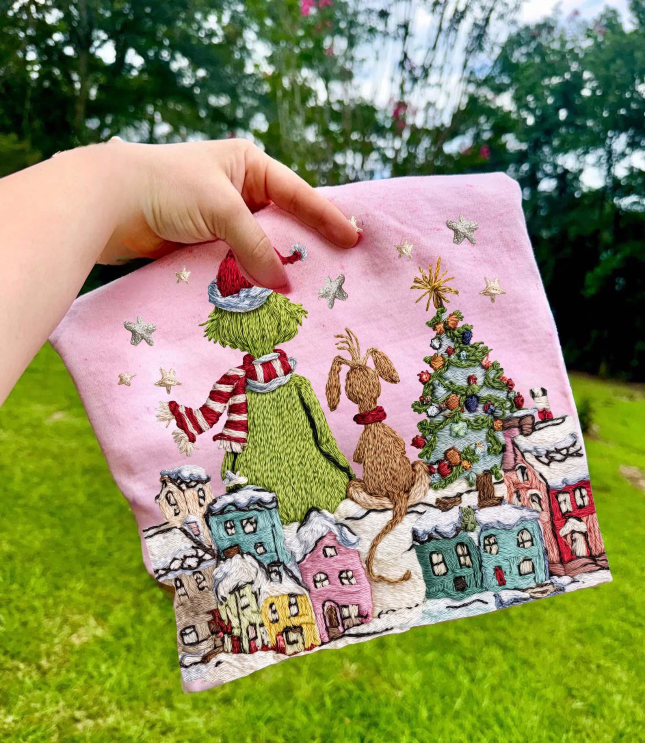 Storybook Christmas Graphic Tee and Sweatshirt