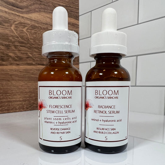 Florescence Stem Cell Serum + Radiance Retinol Serum Bundle