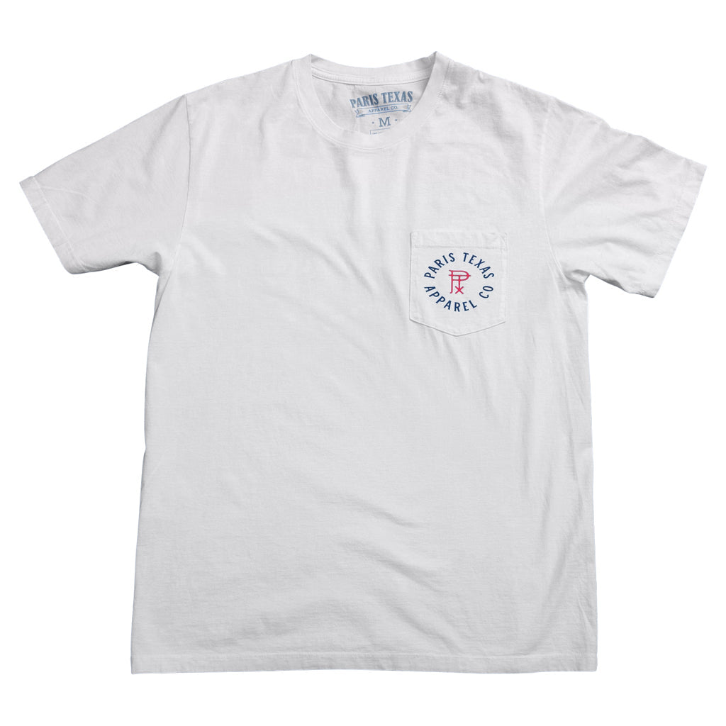 Flags of the Republic Pocket T-Shirt - White