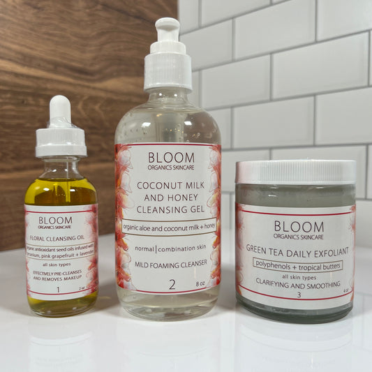 The Triple Cleanse for Normal to Combination Skin