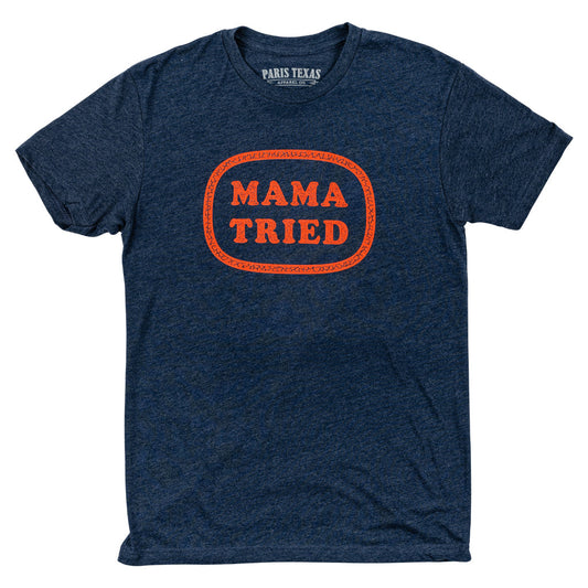 Mama Tried T-Shirt - Midnight Navy